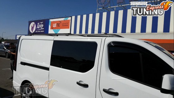 рейлинги на крышу Renault Trafic 3 модель Skyport