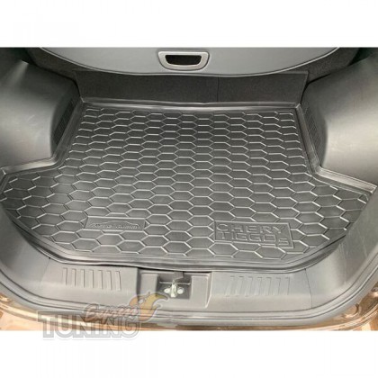 Резиновый коврик в багажник Chery Tiggo 5 фото