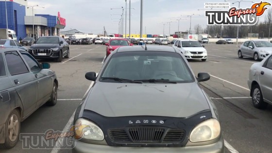 Дефлектор капота Шевроле Ланос оригинал Vip Tuning