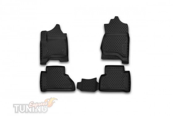Резиновые коврики для Chevrolet Tahoe 4 комплект 