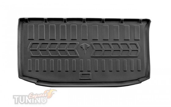 Коврик в багажник Fiat Panda 2 поколения резиновый