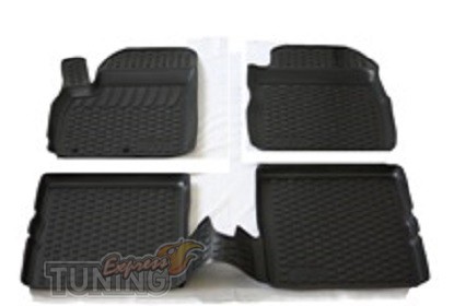 Резиновые коврики Fiat Panda фото