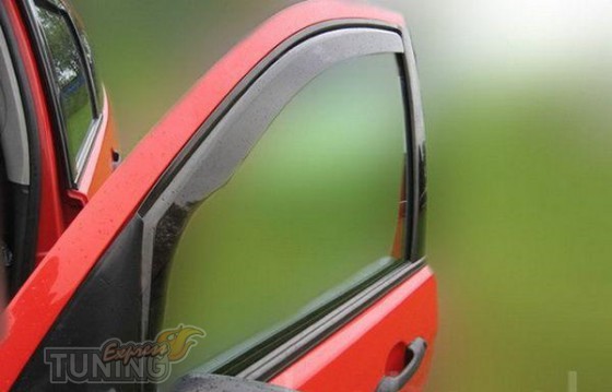 Вставные дефлекторы окон Fiat Panda 3 фото