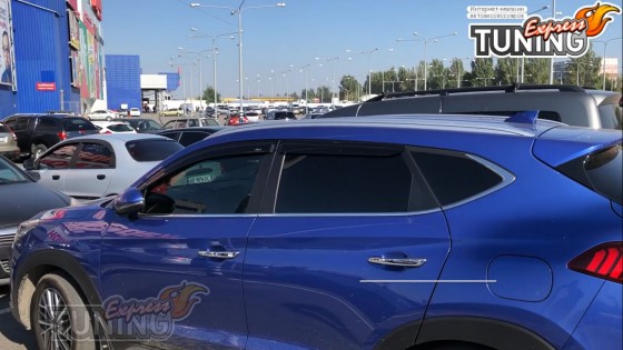 Дефлекторы дверей Hyundai Tucson 3 TL оригинал