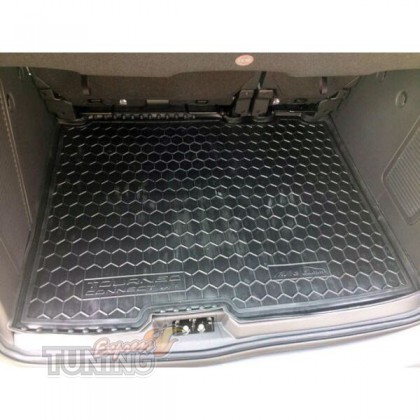 Резиновый коврик багажника Ford Tourneo Connect 2