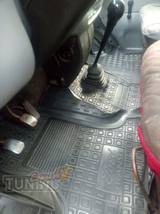 Резиновые коврики Ford Transit 4 оригинал Auto Gumm