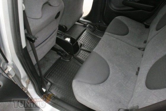 Коврики салона Honda JAzz 1 комплект резина