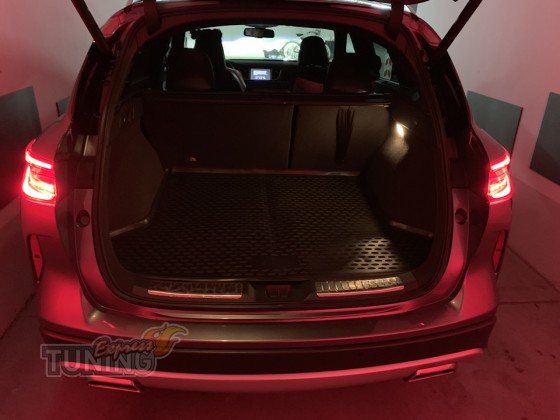 Коврик в багажник Infiniti QX50 2 поколения резиновый