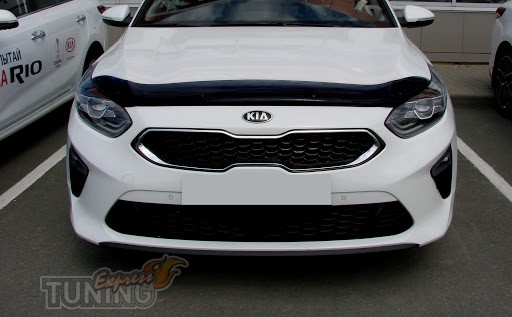 Дефлектор капота Kia Ceed 3 поколения 2018 фото