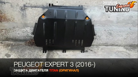 Защита двигателя картера Пежо Эксперт 3 сталь 2мм