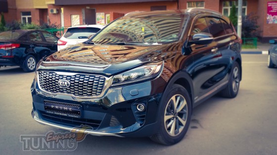 Дефлектор капота Kia Sorento 3 оригинал SIM