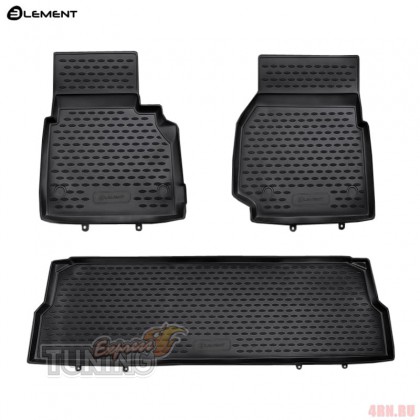 Коврики в салон Land Rover Defender резиновые
