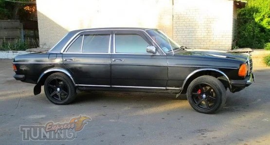 Дефлекторы окон Mercedes W123 седан Cobra Tuning | Интернет