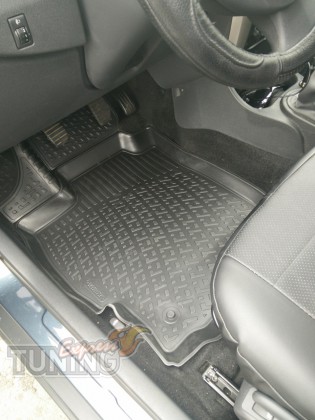 Резиновые коврики Nissan Almera G15 оригинал фото