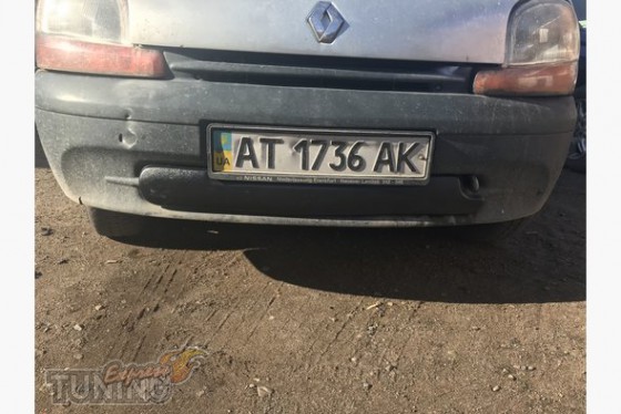 Заглушка решетки бампера для Renault Kangoo 1 фото