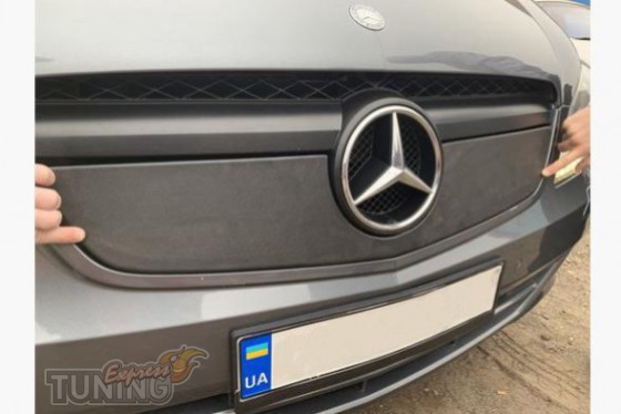 Зимняя накладка на решетку Mercedes Vito 639 рестайлинг