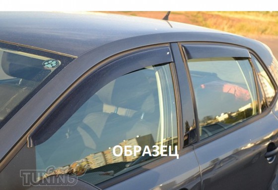 Дефлекторы боковых окон Nissan Rogue J31 фото