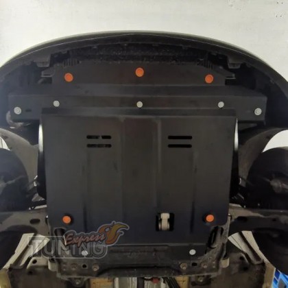 Защита двигателя Ford Fiesta 5 поколения стальная2