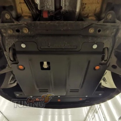 Металлическая защита мотора Ford Fiesta 5 оригинал