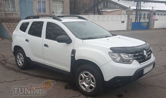 Мухобойка на капот для Renault Duster 2 оригинал