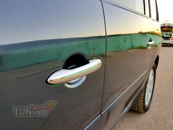 Хром накладки на ручки Renault Espace 4 фото
