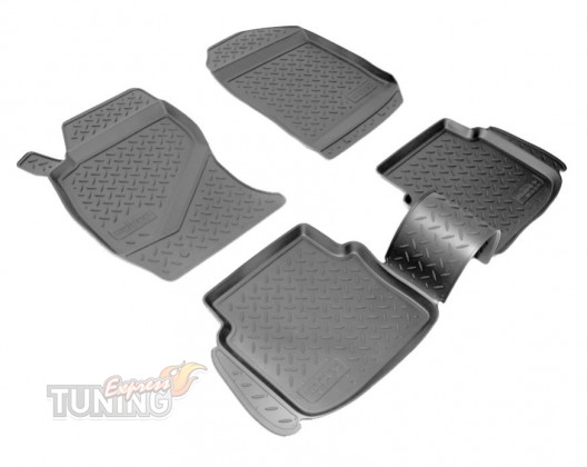 Оригинальные коврики Saab 9-5 резиновые