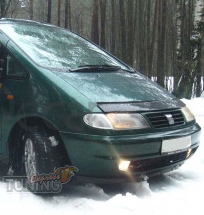 Мухобойка на капот Seat Alhambra 1 рестайлинг фото