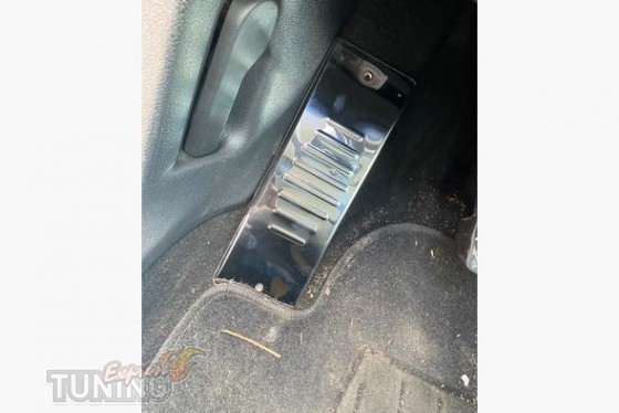 Omsa Line Хром накладка под ногу Volkswagen Tiguan 2007-2016 гг. - Картинка 1