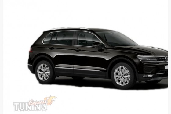 Omsa Line Хром окантовка стекол Volkswagen Tiguan 2 с 2015 года - Картинка 1
