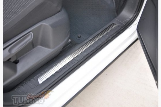 Omsa Line Хром накладки на пороги Volkswagen Tiguan 2  - Картинка 1