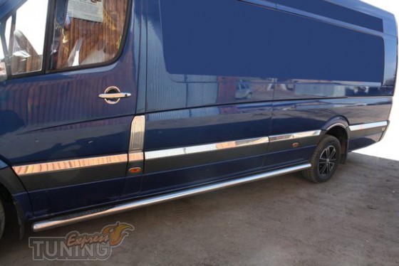 Omsa Line Хром молдинги на двері Volkswagen Crafter (2006-) - Заображення 1