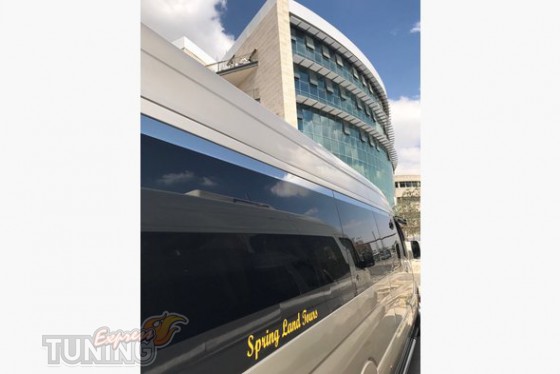 Omsa Line Хром верхняя окантовка стекол Volkswagen Crafter (2006-) - Заображення 1