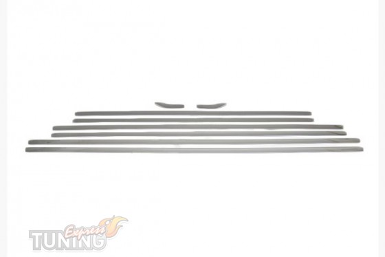 Omsa Line Хром молдинги на скло Volkswagen Crafter 2 - Заображення 1