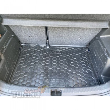 Оригинальный коврик багажника Skoda Fabia 3 хэтчбек