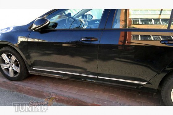 Omsa Line Хром молдинг дверей Volkswagen Golf 7  - Картинка 1