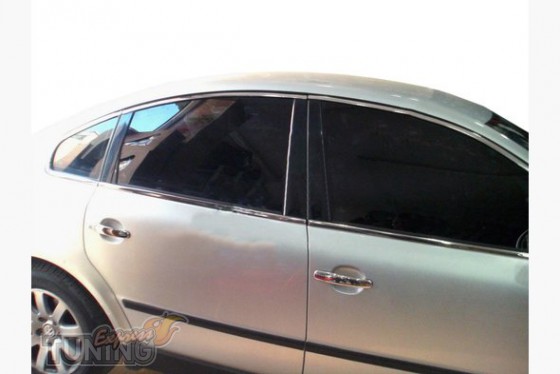Omsa Line Хром верхняя окантовка стекол Volkswagen Passat B5  - Картинка 1