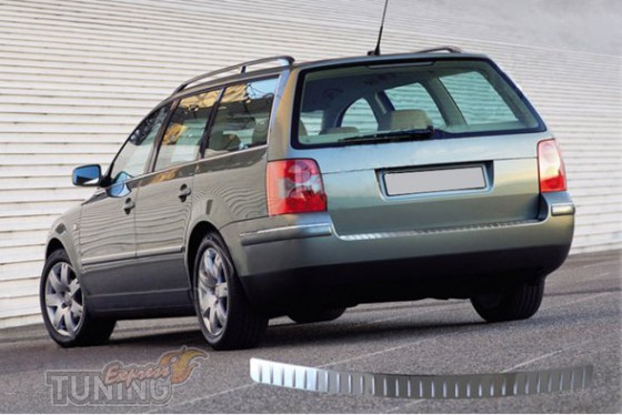 Omsa Line Хром накладка на задний бампер Volkswagen Passat B5  - Картинка 1