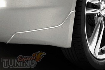Передние брызговики Infiniti Q50 оригинал QAW Pure White
