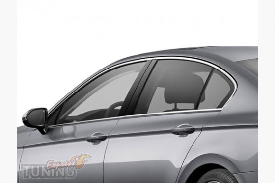 Omsa Line Хром полная окантовка стекол Volkswagen Passat B8 2019- - Картинка 1