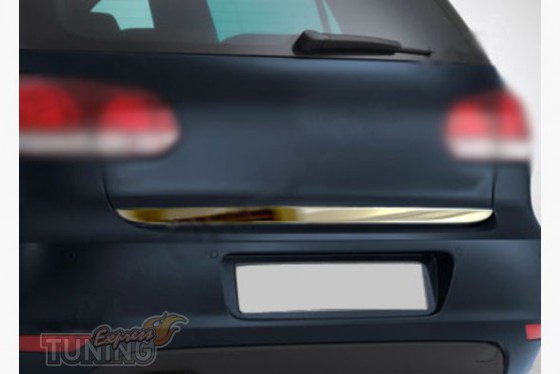 Omsa Line Хром кромка на крышку багажника Volkswagen Polo 3 - Картинка 1