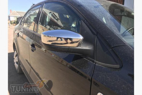 Omsa Line Хром накладки на зеркала Volkswagen Polo 5 Sedan  - Картинка 1
