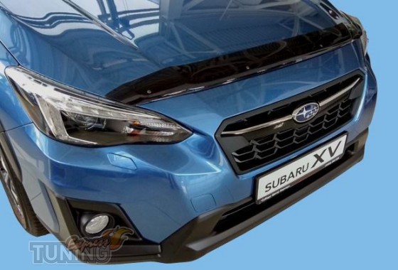 Дефлектор капота для Subaru XV 2 2017 фото