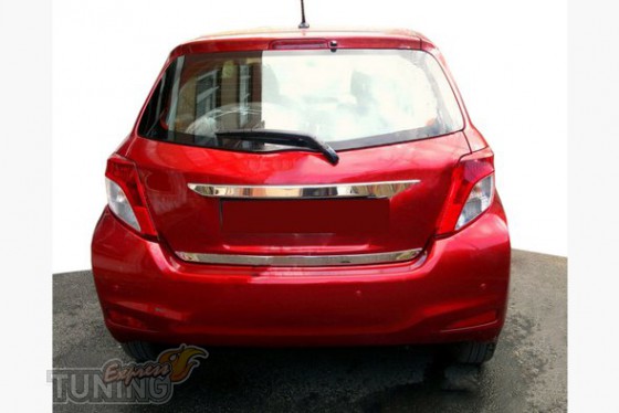 Omsa Line Хром кромка крышки багажника Toyota Yaris 3  - Картинка 1