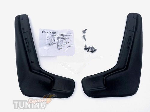 Передние брызговики Renault Logan 1 комплект из 2шт