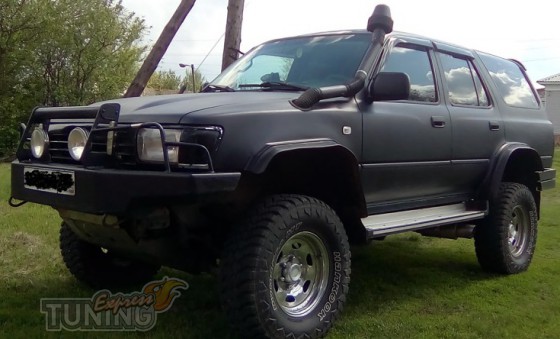 Фирменные дефлекторы на окна Toyota 4 Runner 