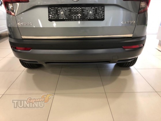 Omsa Line Хромована накладка на край багажника Skoda Karoq - Заображення 1