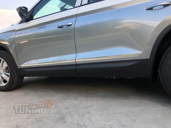 Omsa Line Хромированные молдинги дверей Skoda Kodiaq - Картинка 1