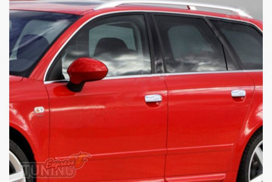 Omsa Line Хром накладки на дверні ручки Seat Exeo - Заображення 1