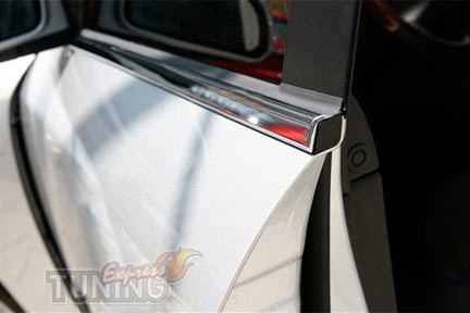 Omsa Line Хромовані молдинги скла Skoda Octavia A5 - Заображення 1
