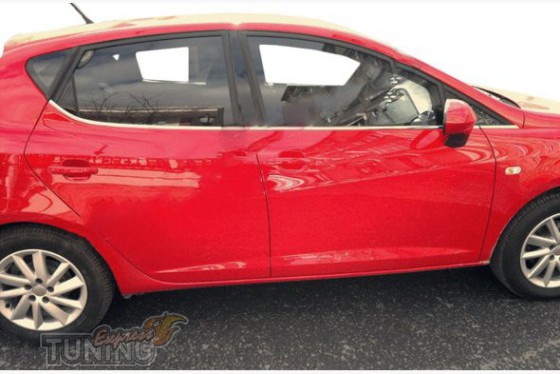 Omsa Line Хром окантовка стекол Seat Ibiza 4 - Заображення 1